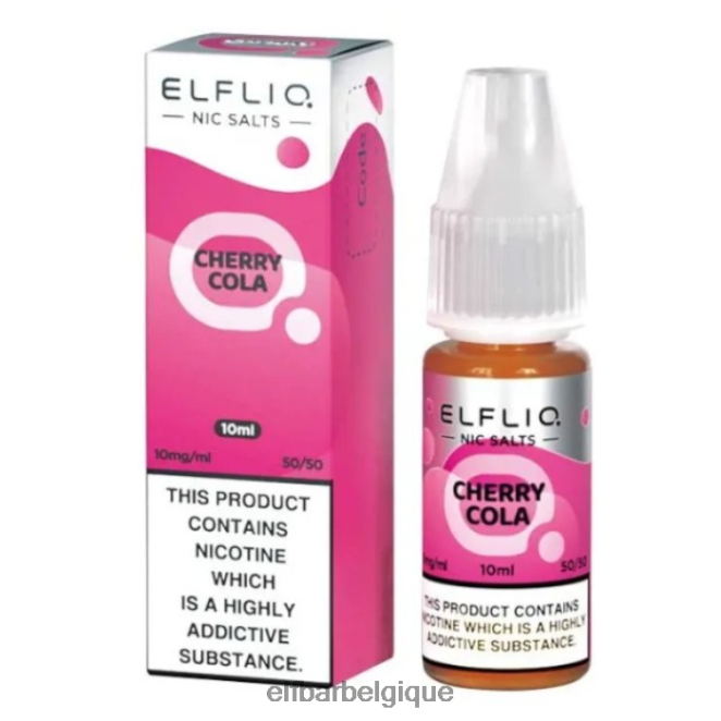 sels de nic elfbar elfliq - cola cerise - 10 ml-10 mg/ml 02H4PX196