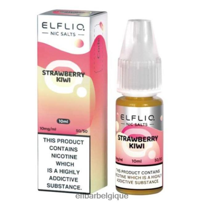 sels de nic elfbar elfliq - fraise kiwi - 10ml-10 mg/ml 02H4PX180