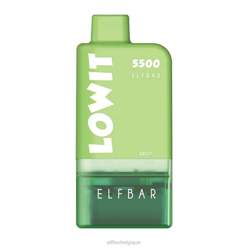 ELFBAR kit de dosettes préremplies lowit 5500 2%nic F6JP127 menthe