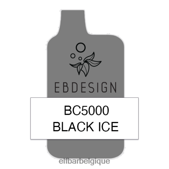 black ice 5000 consommateur - simple ELFBAR 6P86HT56